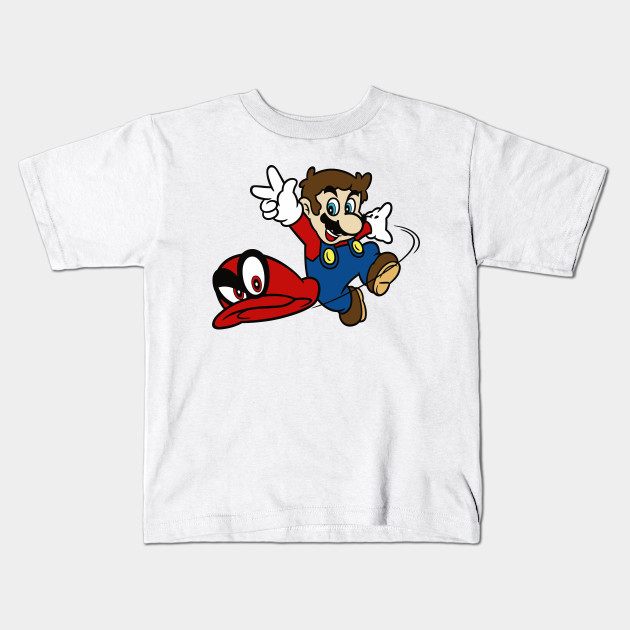 Super Mario Odyssey Super Mario Odyssey Kids TShirt TeePublic